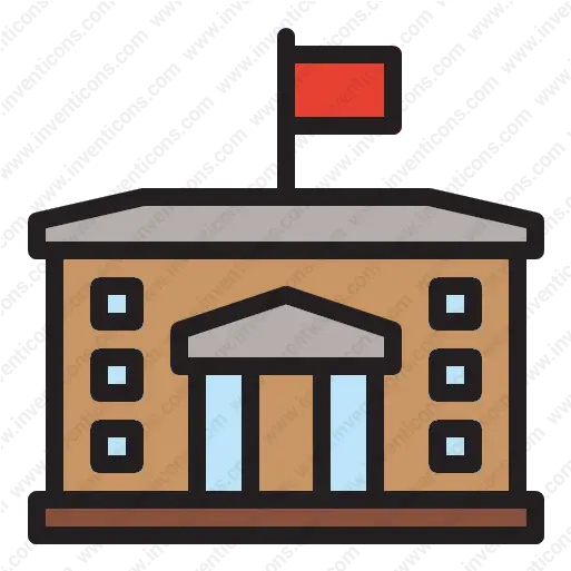  Download Government Politics City Hall Vector Icon Inventicons Png