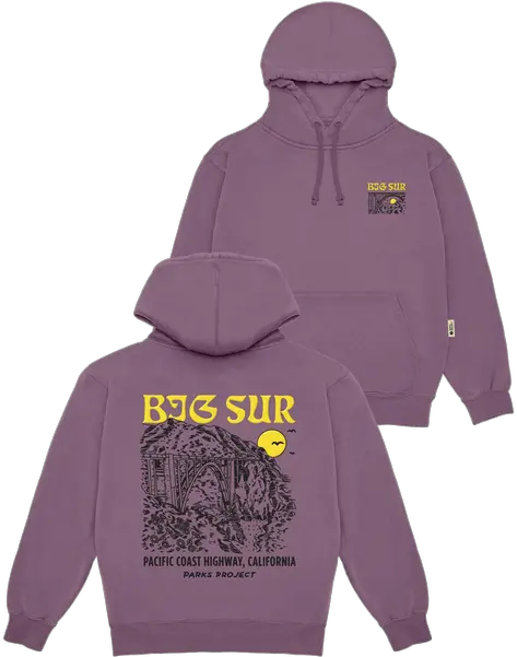  Big Sur Puff Print Bridges Hoodie Parks Project Big Sur Hoodie Png Rap Icon Saves Nba Star