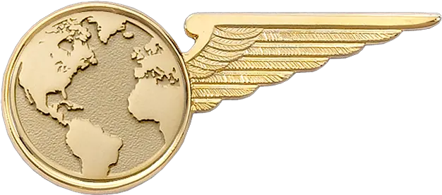  5430 Half Wing With Generic Emblem Gen Wng5430 3500 Half Wing Logo Gold Png Gold Wings Png