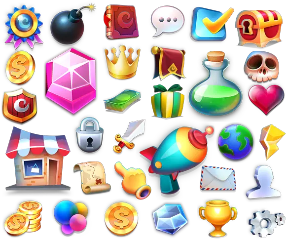  Royalty Free Gui Dot Png Game Level Icon