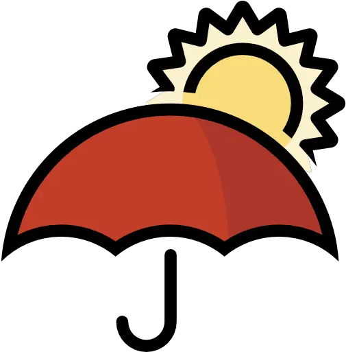  Sun Umbrella Free Weather Icons Award Ribbon Icon White Png Umbrella Icon