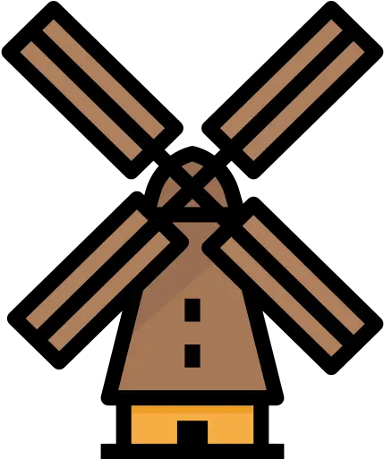  Windmill Free Nature Icons Paris Landmark Transparent Icon Png Windmill Icon