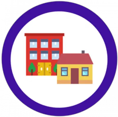  Housing City Of Brisbane Vertical Png Housing Icon Png