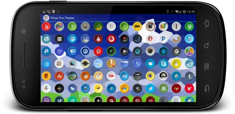  Threx Launcher Lite Android Theme Dot Png How To Apply Icon Pack