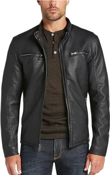  Pronto Uomo Black Modern Fit Moto Jacket North Face Camo Reversible Jacket Mens Png Moto X Star Icon