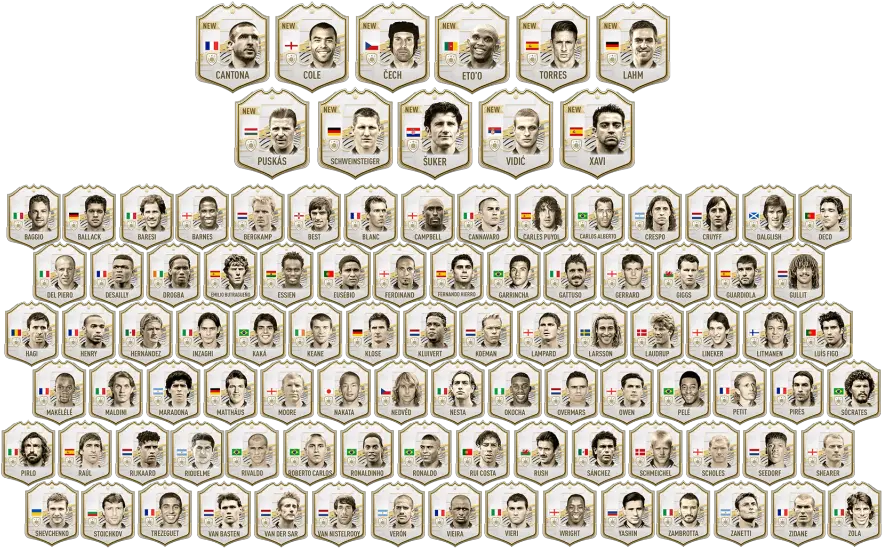  Fifa 21 Icons Alle Ikonen Mit Ratings In Der Liste All New Icons Fifa 21 Png Rf Icon