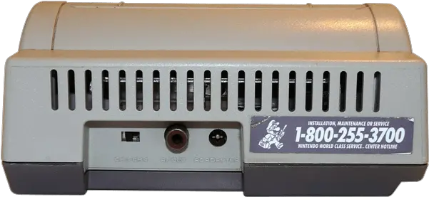  Nintendo Entertainmentsystemnesinformationspecs U2014 Gametrog Nes Top Loader Ports Png Nintendo Seal Of Quality Png