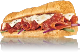  Subway Pizza Sub Melt Png