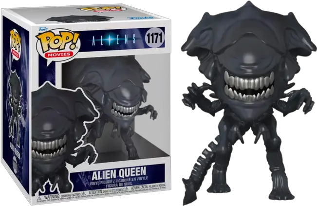  Aliens Alien Queen 6 Super Sized Pop Vinyl Figure Alien Queen Funko Png Overwatch Queen Of Blades Icon