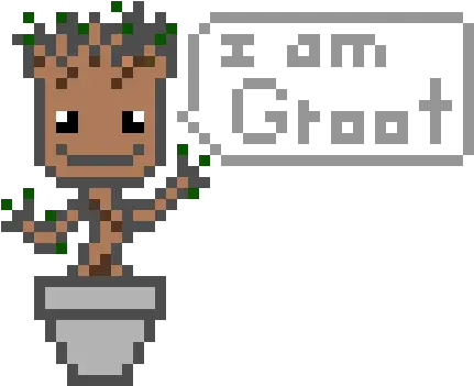  Baby Groot Pixel Art Maker Baby Groot Pixel Art Png Baby Groot Png