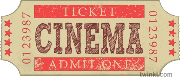  Cinema Ticket Movie Ks3 Illustration Carmine Png Movie Ticket Png