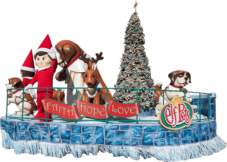  Macyu0027s Thanksgiving Day Parade Info U0026 More Macyu0027s Elf On The Shelf Parade Float Ideas Png Christmas Mickey Icon