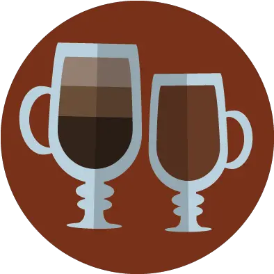  A Wine Glasses Flat Icon In Illustrator And Creative Ideas Png Champagne