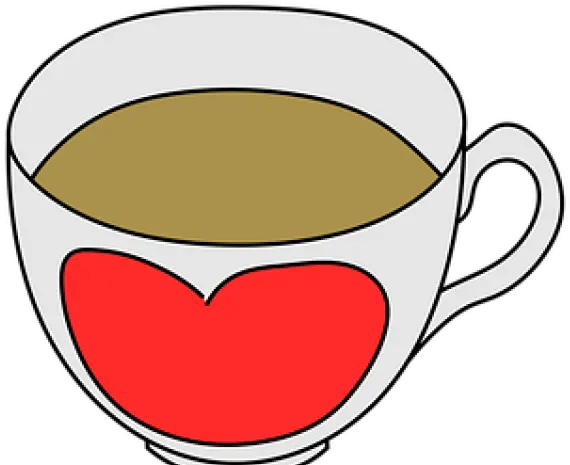  Tea Party Clipart Coffee Morning Png Download Teacup Coffee Emoji Png