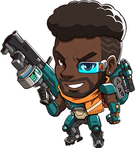  Baptiste Overwatch Wiki Baptiste Cute Spray Transparent Png John The Baptist Icon