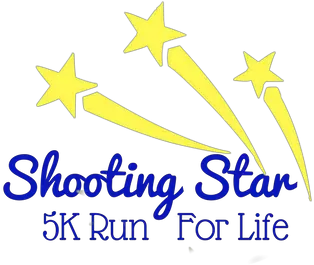  Shooting Star 5k Run Walk For Lifersvpa Vertical Png Shooting Star Logo