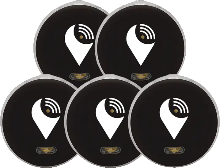  5 Pack Trackr Pixel Bluetooth Tracking Devices Only 500 5 Pack Trackr Black Png Pixel D Batteries Icon