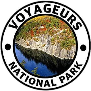  Voyageurs National Park Round Sticker Rocky Mountain National Park Png National Park Icon