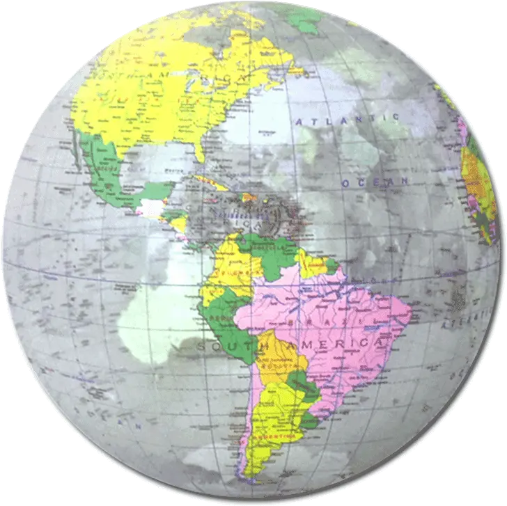  16u0027u0027 Diameter Clear Political Globe Beach Balls Transparent Inflatable Globe Png Globe Transparent