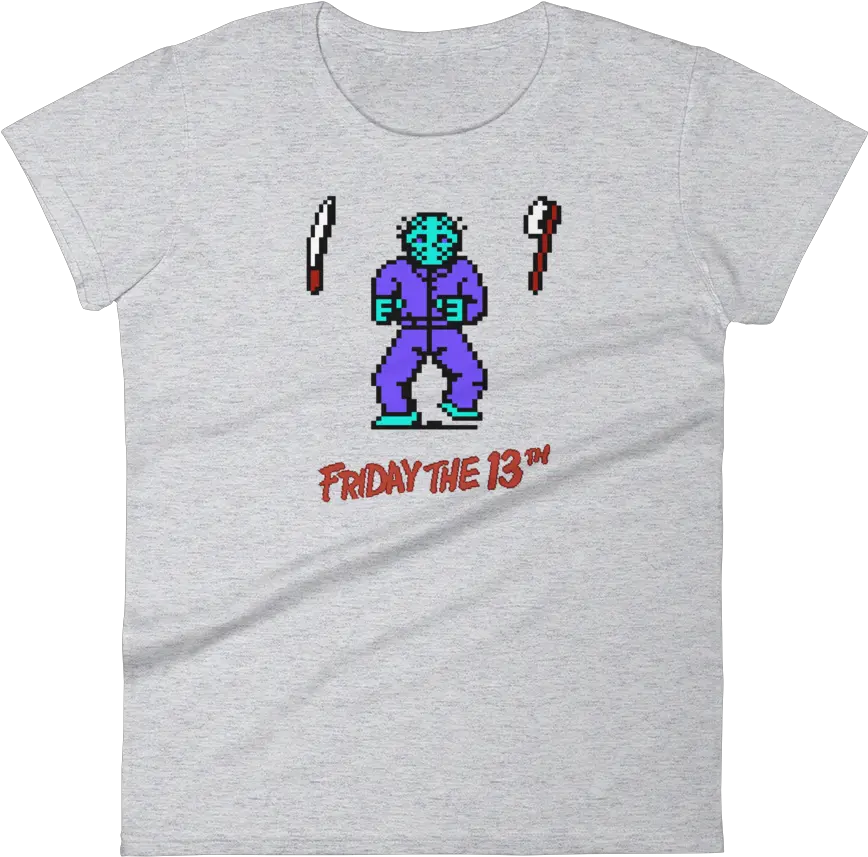  The Weapons Of Jason Voorhees Friday The 13th Nes Video Mary Queen Of Scots T Shirt Png Friday The 13th Game Png