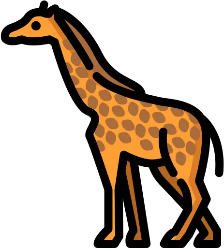  Giraffe Free Animals Icons Animal Figure Png Giraffe Icon