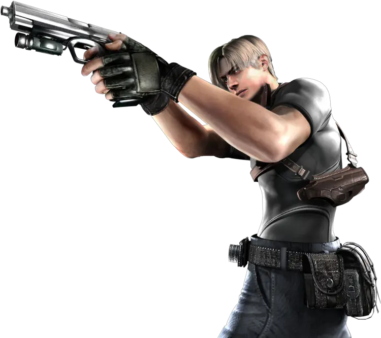  Download Hd Leon Resident Evil Leon S Kennedy Resident Leon S Kennedy Re4 Png Resident Evil Png