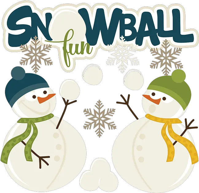  Snowball Fun Svg Snow Files For Scrapbooking Winter Snowman Snowball Fight Clipart Free Png Snowball Png