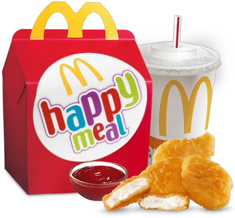  Download Happy Meal With Mcnuggets Meal Png Happy Meal Png