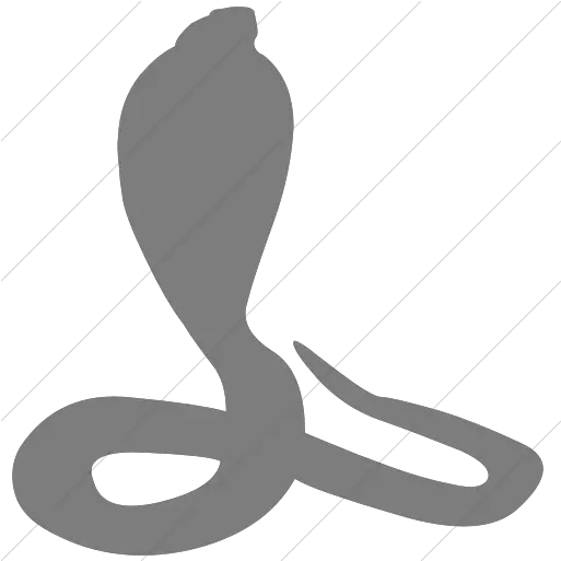  Simple Dark Gray Animals King Cobra Icon King Cobra Cobra Silhouette Png Cobra Icon