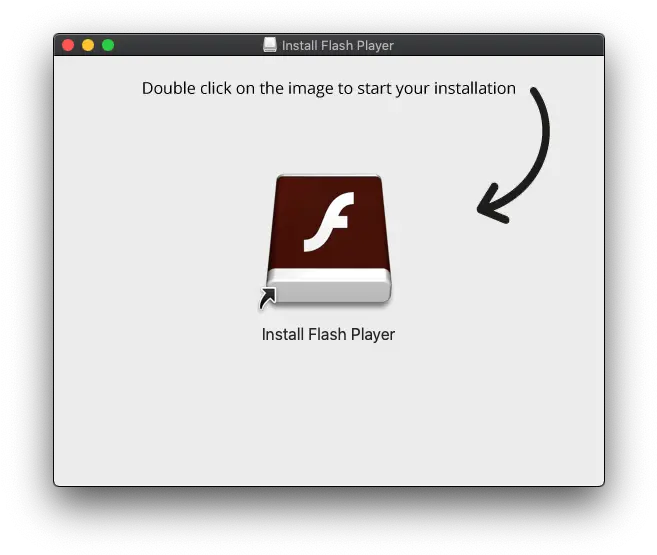  Remove Fake Adobe Flash Player Update Double Click On The Image To Start Your Installation Flash Player Png Adobe Flash Icon Download