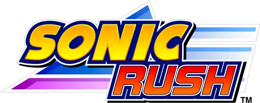  Sonic 25th Anniversary Transparent Sonic Rush Logo Png Sonic Rush Logo