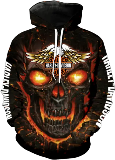  Off Harley Davidson Hoodies Cheap Long Harley Davidson 3d Shirt Png 3d Skull Png