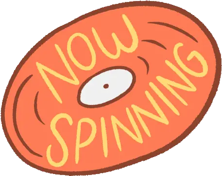  Music Now Playing Sticker Music Now Playing Tunes Transparent Record Spinning Png Music Icon Gif