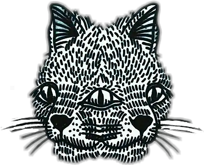  Download Hd Cats Cat Twin Twins Surreal Sticker Tumblr Russian Criminal Tattoo Transparent Png Tumblr Transparent Grunge