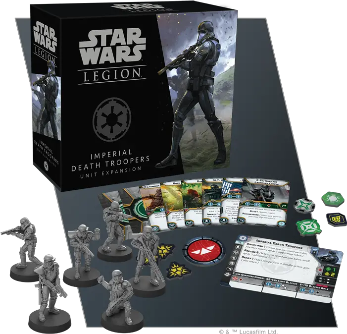  Spielzeug Supreme Commande Star Wars Miniatures Clone Star Wars Legion Death Troopers Png General Grievous Png