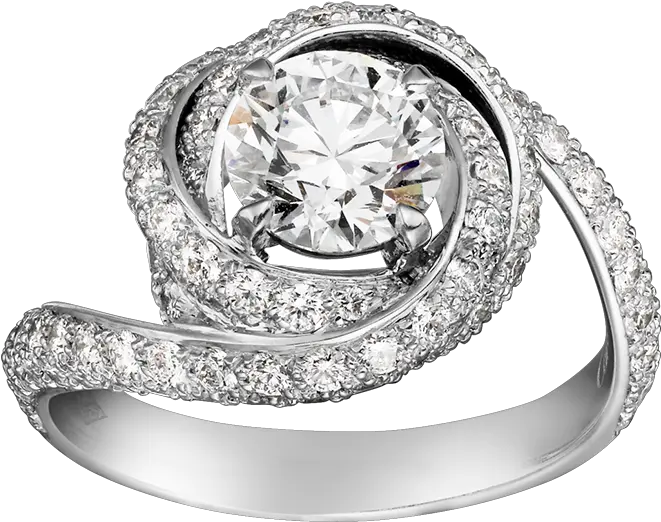  7 Unique Engagement Rings Youu0027ll Love Houston Wedding Blog Cartier Trinity Ruban Ring Png Wedding Rings Png