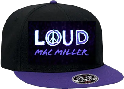  Loud Mac Miller Wool Blend Snapback For Baseball Png Mac Miller Logo