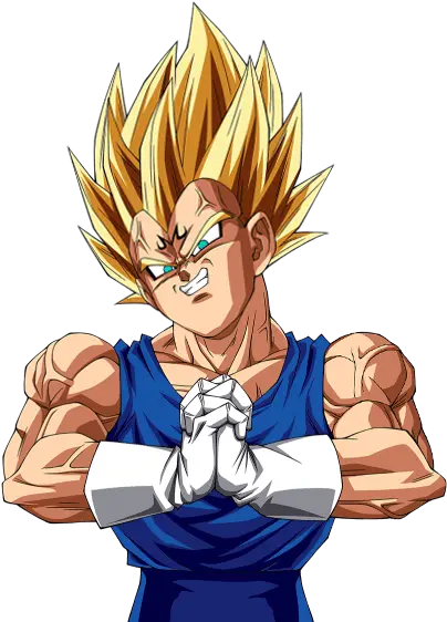  Stupidest Thing That Vegeta Did Bucchigiri Match Majin Vegeta Png Vegeta Transparent