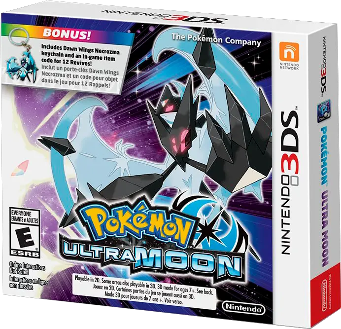  Pokémon Ultra Moon Details Launchbox Games Database Pokémon Ultra Sun Starter Pack Png Pokemon Ultra Moon Logo