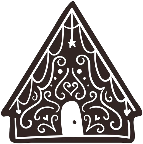  Pin Triangle Png House Silhouette Png