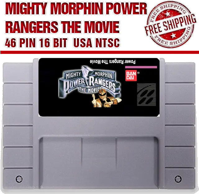  Download 16 Mighty Morphin Power Rangers The Movie Super Mighty Morphin Power Rangers Png Super Nintendo Logo Png