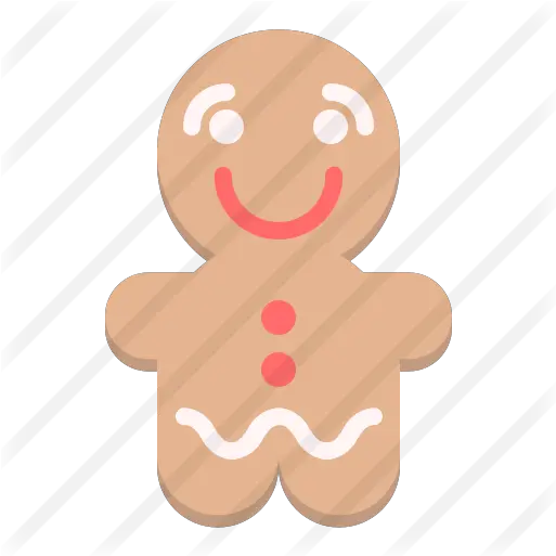  Gingerbread Man Illustration Png Gingerbread Man Png