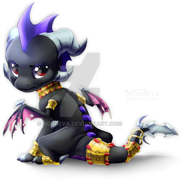  Chibi Dark Eg By Nordeva Cute Anime Baby Dragon 900x794 Cute Baby Dragon Poses Png Cartoon Dragon Png