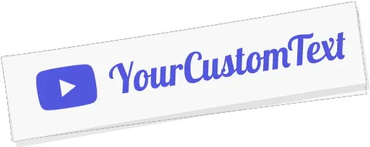  Custom Youtube Name Decal Parallel Png Youtube Logo No Background