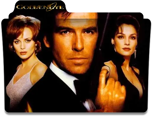  James Bond Goldeneye 007 Dvd Png James Bond Folder Icon