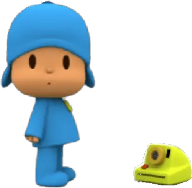  Pocoyo Camara Pocoyo Tomando Fotos Stickers Png Pocoyo Transparent