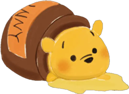  Winnie Tsum Tsum Style Winnie The Pooh Png Winnie The Pooh Transparent