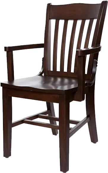  Schoolhouse Arm Chair 254 Solid Wood Furniture Png Old Wood Png