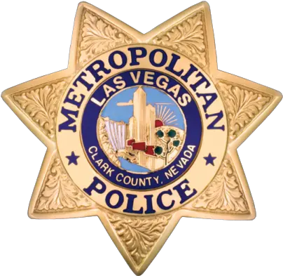  Badge Of The Las Vegas Las Vegas Police Department Badge Png Police Badge Transparent