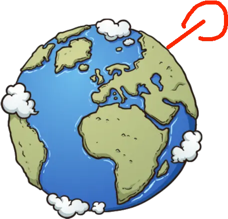  A Evil Plan Tynker Dibujo Animado Planeta Tierra Png Cartoon Earth Png